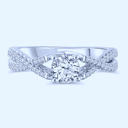 1/3 ct. tw. Diamond Semi-Mount Engagement Ring